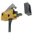 Timney Triggers PCC Trigger Single-Stage Straight Trigger with 2.50-3 lbs Draw Weight & Black/Gold Finish for AR-Platform