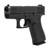 GLOCK 43X M.O.S, Sub-Compact, 9mm, 3.41" Barrel, Glock Marksman Barrel, nDLC Finish, Black, No Finger Grooves, Fixed Sights, 15rd, 2 mags