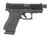 Glock G43X 9mm 15rd,3.41" Black Threaded Barrel, Black Steel Optic Ready/Serrated Slide, Black Polymer Frame Accessory Rail, Ambidextrous