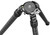 Leofoto Inverted 2 Section Carbon Fiber Tripod Tripod 5.43"-64.49" High Black Aluminum