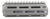 Q Honey Badger Handguard Kit, M-LOK, 6", Fits Honey Badger/AR Upper Receivers, Clear Anodized Gray, Includes Barrel Nut and Hardware