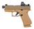 Glock G43X Optic Package 9mm 15rd, 3.41" Barrel, Earth Cerakote Serrated Slide Ambi, Limited Edition