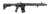 Panzer Arms AR12 Pro-L 3" 5rd,18.50" Black Barrel, Multicam Aluminum Receiver Picatinny Rail, M-Lok Handguards, Gray Synthetic Stock, Black Polymer Grip