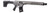 Panzer Arms AR12 Gen5 5rd,18.50" Gray Cerakote Aluminum/Polymer Receiver Picatinny Rail, M-Lok Handguards, Black Stock
