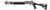 Panzer Arms M4 Speed Pro 12 Ga 3" 5rd,18.50" Gray Ported Barrel, Gray Gold Titanium Accents Aluminum Receiver Picatinny Rail, M-Lok Handguard, Skeleton Stock, Black Poly