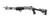 Panzer Arms M4 Pro AI 3" 5rd,18.50" Gray Ported Barrel, Gray Gold Titanium Accents Aluminum Receiver Picatinny Rail, Skeleton Stock