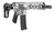 Shark Coast Tactical Day of the Dead 5.56mm 30rd, 10.5" Barrel, Laser Engraved Matte Pewter, M-Lok Handguard, Polymer SB Tactical SBA3 Brace