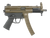 HK SP5K PDW Sports South Exclusive 9mm. 5.83" Patriot Brown Aluminum Receiver, Black Grip, 30rd