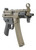 HK SP5K PDW Sports South Exclusive 9mm. 5.83" Patriot Brown Aluminum Receiver, Black Grip, 30rd