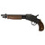 Tippmann Pirate Pistol, Pump Action Pistol, 380 ACP, 10" Threaded Barrel, Black Oxide Finish, Wood Grips, 6 Rounds, Includes Display Treasure Chest