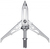 Ravin Broadheads Steel 2-BLADE Mechanical 100gr 2" CUT 3PK*