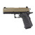 Live Free Armory Apollo 11 V2 Compact 9mm 18rd,4.15" Stainless Barrel, Flat Dark Earth Cerakote Steel Optic Ready/Serrated Slide, Black Cerakote Steel Frame Beavertail & Picatinny Rai
