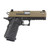 Live Free Armory Apollo 11 V2 Compact 9mm 18rd,4.15" Stainless Barrel, Flat Dark Earth Cerakote Steel Optic Ready/Serrated Slide, Black Cerakote Steel Frame Beavertail & Picatinny Rai