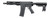 Andro Corp Industries ACI-15 CQB 5.56mm 30rd, 8" Barrel, Black Receiver Picatinny Rail, M-Lok Handguard, Black Polymer SBA3  Brace, A2 Grip