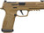 Sig Sauer P365 Fuse 9mm, 4.3" Barrel, Coyote Cerakote, Optic Ready, Picatinny Rail, 17rd