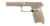 Sig Sauer Grip Module, Fits P320F, 9mm/.40 S&amp;W, Medium, Coyote Brown