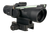 Trijicon Compact ACOG 2X20, 2x Magnification, 20mm Objective, Dual Illuminated, Green 115/147gr 9mm PCC RTR Reticle, Black, Includes Q-LOC Mount