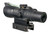 Trijicon Compact ACOG 2X20, 2x Magnification, 20mm Objective, Dual Illuminated, Green 55gr .223 RTR Reticle, Black, Includes Q-LOC Mount