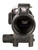 Trijicon Compact ACOG 2X20, 2x Magnification, 20mm Objective, Dual Illuminated, Red 55gr .223 RTR Reticle, Black, Includes Q-LOC Mount