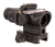 Trijicon Compact ACOG 1.5x16S, 1.5x Magnification, 16mm Objective, Dual Illuminated, Red 115/147gr 9mm PCC RTR Reticle, Black, Includes Q-LOC Mount