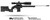MDT XRS Chassis Black, Aluminum Core with Polymer Panels, Adj. Cheekrest, M-Lok Forend, Interchangeable Grips, Tikka T1X