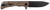 Templar Knife Paladin 3.27" Folding Drop Point Plain Black Powder Coated D2 Steel Blade, 4.40" Brown Micarta Handle