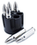 Caliber Gourmet Bullet Chillers, Silver Stainless Steel, Cylinder/Bullets