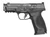 Smith & Wesson Performance Center M&P 9 M2.0 Metal Carry Comp, 9mm, 4.22" Ported Barrel, Gray, Black Frame, Textured Grip, Tritium Front Night Sight, Blacked-Out Rear Sight, 2x15rd Mags