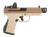 FMK G3 Strike, 9mm, 4.5" Threaded Barrel, Compensator, SI Seeker Red Dot, Desert Tan, 17rd