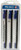 Pro-Shot Utility Brush, Stiff, Blue, 3 Pack