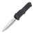 Hogue Incursion OTF Automatic Knife, 3.9" Double Edge Blade, Black