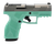 Taurus GX2 T.O.R.O., 9mm, 3.38" Barrel, Optic Ready, Matte Stainless Slide, Cyan Frame, 13rd