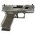 Glock 43X 9mm, 3.41" Barrel, Hoth Gray Cerakote by Shark Coast Tactical, Optic Ready, 15rd