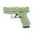 Glock 43X Rail, 9mm, 3.41" Barrel, Olive Drab Green Cerakote by Skydas, Fixed Sights, 2x15rd Mags
