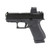Glock 43X MOS, 9mm, 3.41" Barrel, Black, Holosun EPS Carry 2 MOA Red Dot, 2x15rd Mags