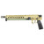 Kel-Tec KP50 Pistol, 5.7x28mm, 9.5" Threaded Barrel, Picatinny Rail Rear Adapter, Tan, 50rd