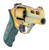 Chiappa Rhino 30SAR, 357 Mag, 3" Barrel, Nebula PVD, Blue Laminate Grip, 6rd
