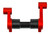 Armaspec Fulcrum 45 Short Throw Safety Selector, Red