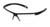 Pyramex Ever-Lite Safety Glasses, Black Frame, Clear Anti-Fog Lens