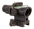 Trijicon Compact ACOG 1.5x16S, Dual Illuminated Green 9mm PCC RTR Reticle, Q-LOC Mount, Black