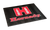 Hornady H Logo Floor Mat, Black/Red, 40" x 30"
