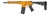 Shark Coast Tactical Topography Orange, 5.56 NATO, 10.5" Threaded Barrel, M-Lok, SBA3 Brace, 30rd