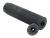Fletcher Rifle Works Texas Flood Suppressor, 30 Cal/5.56mm, 1.75" Diameter, Black, 1.375x24 Thread