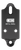 C&H Precision Shotgun Optic Mount Plate, Beretta A300/A400/1301, RMSc Footprint, Black