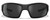 Wiley X Breach 2.5 Captivate Safety Glasses, Smoke Gray and Clear Lenses, Matte Black Frame