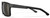 Wiley X Apex Captivate Polarized Safety Sunglasses, Tungsten Mirror Lens, Matte Black Frame