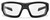 Wiley X Breach 2.5 Safety Glasses, Smoke Gray, Clear and Light Rust Lenses, Matte Black Frame