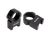 Weaver Precision Scope Rings, 30mm Tube, Medium, Matte Black