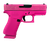 Glock 43X, 9mm, 3.41" Barrel, Optic Ready, Pink Glitter Slide, Matching Frame, 15rd