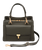 Gun Tote'n Mamas Large Satchel Cross-Body Bag, Black Cowhide